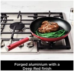 Ninja Zerostick Aluminium 5 Piece Non Stick Pan Set - Red -Trend Furniture 1120185 R Z004A