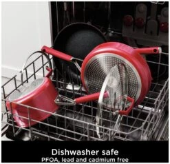 Ninja Zerostick Aluminium 5 Piece Non Stick Pan Set - Red -Trend Furniture 1120185 R Z005A