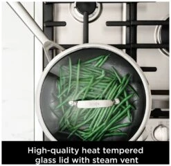 Ninja Zerostick Stainless Steel 3 Piece Non Stick Pan Set -Trend Furniture 1120233 R Z007A