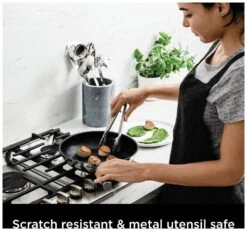 Ninja Zerostick Stainless Steel 5 Piece Non Stick Pan Set -Trend Furniture 1120240 R Z005A
