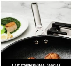 Ninja Zerostick Stainless Steel 5 Piece Non Stick Pan Set -Trend Furniture 1120240 R Z009A