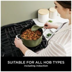 Ninja Zerostick 30cm Non Stick Aluminium Possible Pot -Green 19 Ninja Zerostick 30cm Non Stick Aluminium Possible Pot -Green -Trend Furniture 1120295 R Z007A