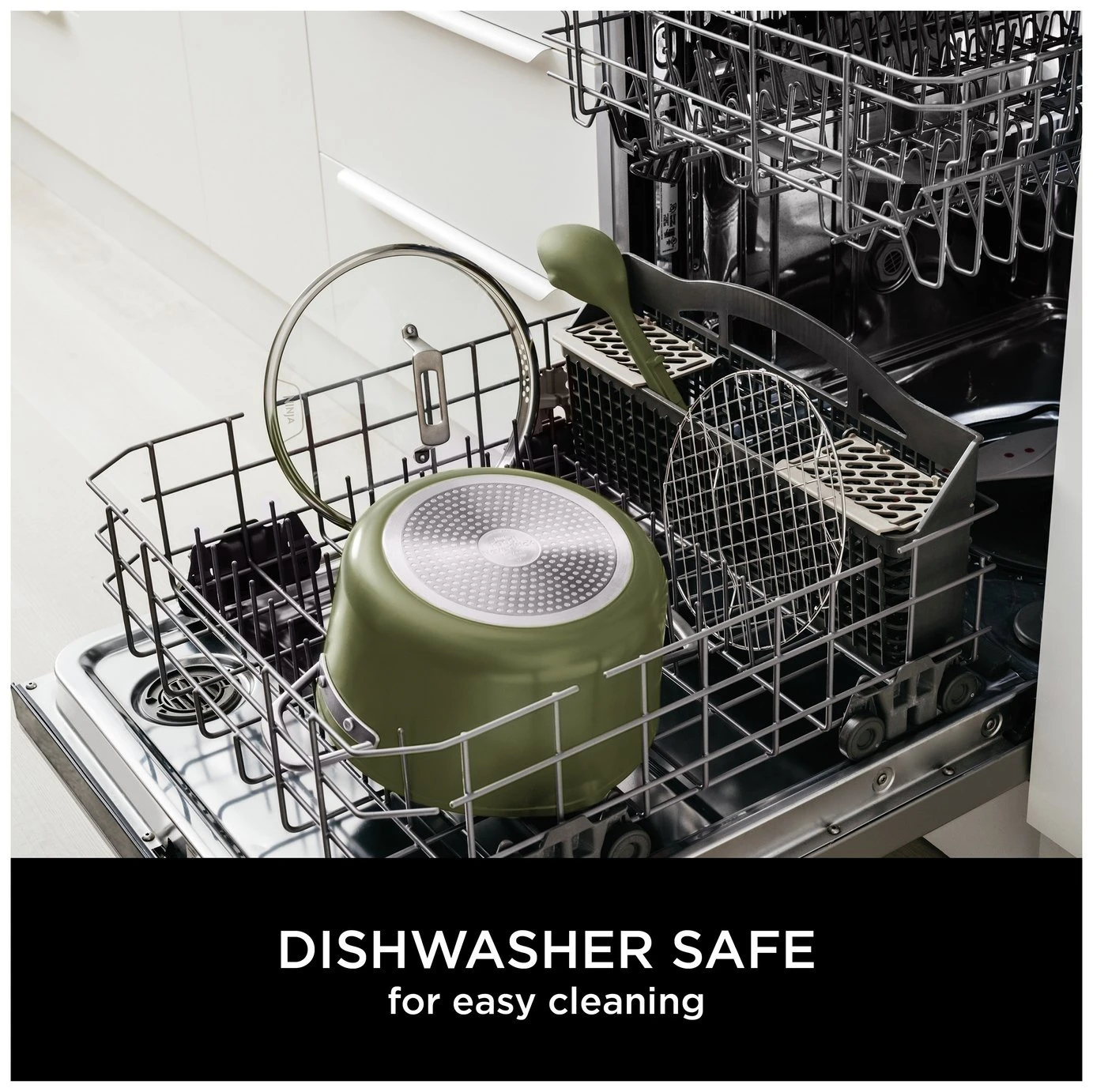 Ninja Zerostick 30cm Non Stick Aluminium Possible Pot -Green 11 Ninja Zerostick 30cm Non Stick Aluminium Possible Pot -Green - Image 9