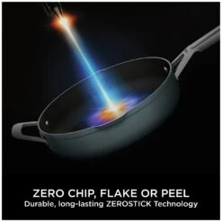 Ninja Zerostick 28cm Non Stick Aluminium Possible Pan -Grey -Trend Furniture 1120305 R Z004A