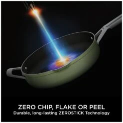 Ninja Zerostick 28cm Non Stick Aluminium Possible Pan -Green -Trend Furniture 1120312 R Z004A