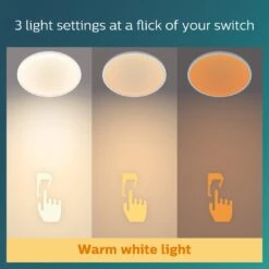 Philips Superslim Indoor Luminaire Flush To Ceiling Light -Trend Furniture 1122547 R Z004A