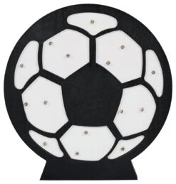 Glow Kids Wooden Football Table Light - Black & White 11 Glow Kids Wooden Football Table Light - Black & White -Trend Furniture 1151381 R Z002A