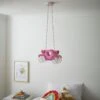 Glow Kids Princess Carriage Pendant Light - Pink & White 2 Glow Kids Princess Carriage Pendant Light - Pink & White -Trend Furniture 1151446 R Z001A
