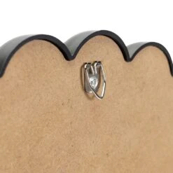 Habitat Beaded Round Wall Mirror - Black - 50x50cm -Trend Furniture 1182642 R Z004A