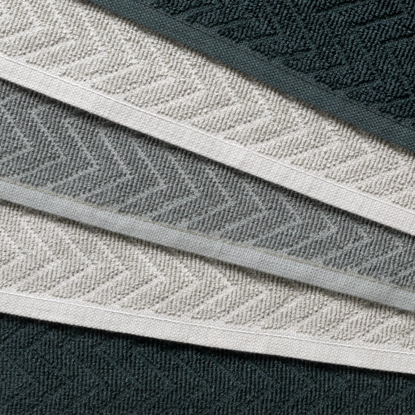 Habitat Zig Zag Terry Pack Of 5 Tea Towels 6 Habitat Zig Zag Terry Pack Of 5 Tea Towels - Image 4