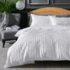 Habitat Crinkle White Bedding Set - Single 1 Habitat Crinkle White Bedding Set - Single -Trend Furniture 1232389 R Z001A