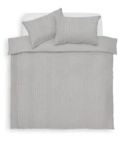 Habitat Crinkle Grey Bedding Set - Single -Trend Furniture 1232420 R Z002A