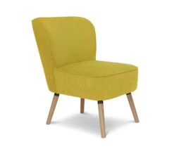 Habitat Eppy Fabric Accent Chair - Yellow -Trend Furniture 1232592 R Z004A