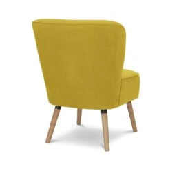 Habitat Eppy Fabric Accent Chair - Yellow -Trend Furniture 1232592 R Z005A
