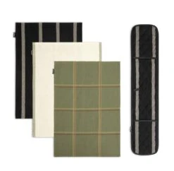 Habitat Woven Check And Stripe Textile Set -Trend Furniture 1232657 R Z004A