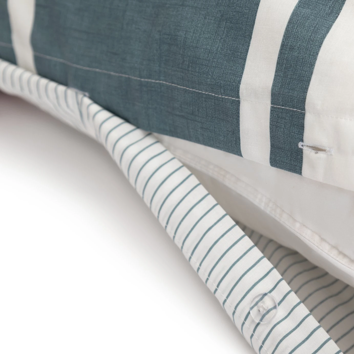 Habitat Cotton Coastal Stripe Blue Bedding Set - Single 7 Habitat Cotton Coastal Stripe Blue Bedding Set - Single - Image 5