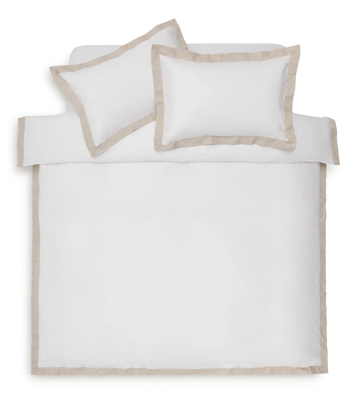 Habitat Cotton 180 TC Oxford Edge White Bedding Set- Double 5 Habitat Cotton 180 TC Oxford Edge White Bedding Set- Double - Image 3