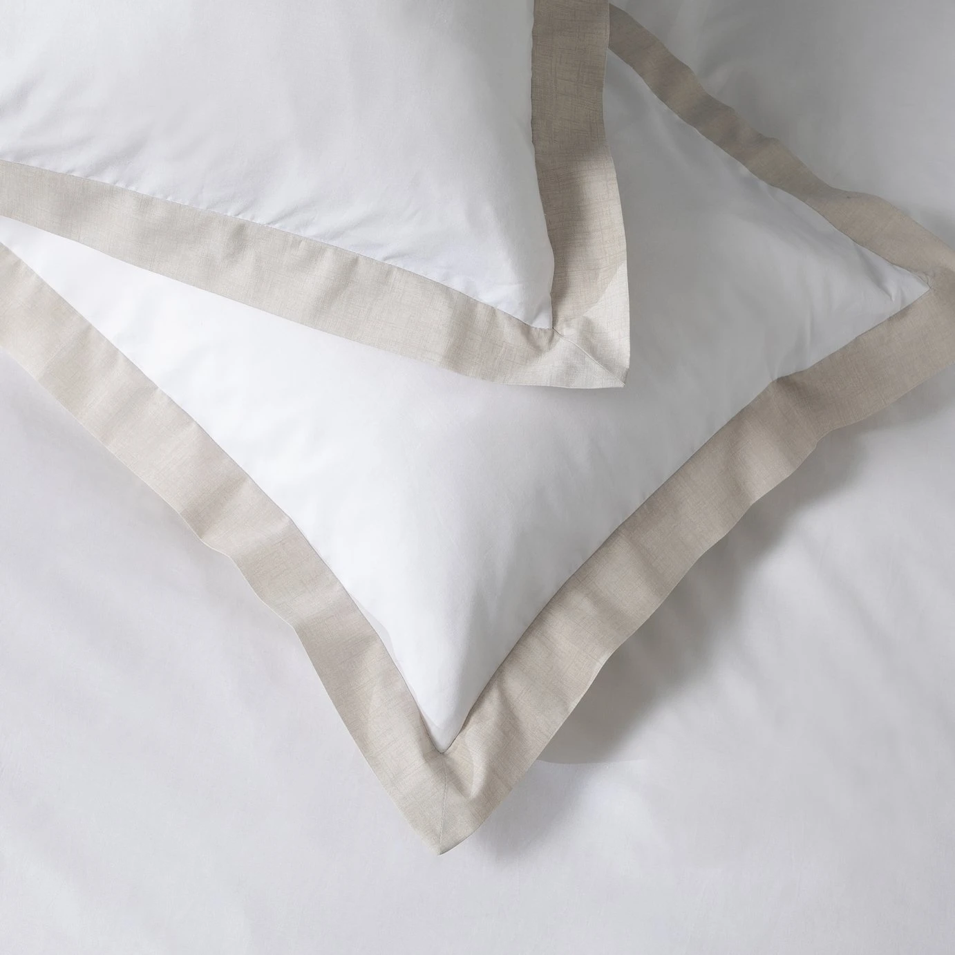 Habitat Cotton 180 TC Oxford Edge White Bedding Set- Double 6 Habitat Cotton 180 TC Oxford Edge White Bedding Set- Double - Image 4