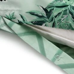 Habitat Crane Panel Green Bedding Set - Single -Trend Furniture 1233199 R Z004A