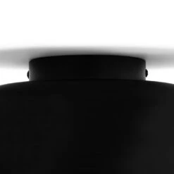 Habitat Modern Globe Metal Bathroom Ceiling Light - Black -Trend Furniture 1233584 R Z002A