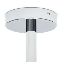 Habitat Sputnik Metal Bathroom Flush Ceiling Light - Chrome 12 Habitat Sputnik Metal Bathroom Flush Ceiling Light - Chrome -Trend Furniture 1233890 R Z003A