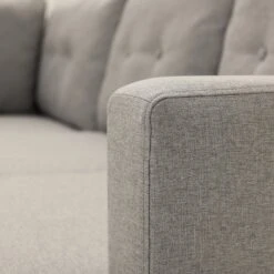 Habitat Joshua Self Assembly Left Hand Corner Sofa - Grey -Trend Furniture 1251267 R Z009A