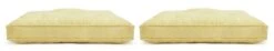Habitat Pack Of 2 Woven Cushion Seat - Yellow -Trend Furniture 1307386 R Z002A