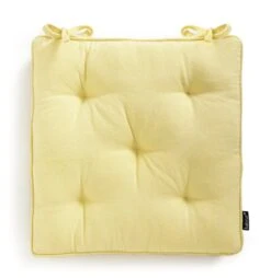 Habitat Pack Of 2 Woven Cushion Seat - Yellow -Trend Furniture 1307386 R Z003A