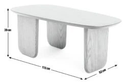 Habitat Xylo Coffee Table - Dark Wood 14 Habitat Xylo Coffee Table - Dark Wood -Trend Furniture 1308024 R E001