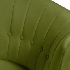 Habitat Alexis Velvet Cocktail Chair - Olive 18 Habitat Alexis Velvet Cocktail Chair - Olive -Trend Furniture 1341287 R Z005A