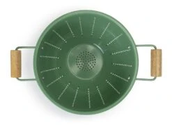 Habitat Enamel And Wood Colander -Trend Furniture 1404519 R Z002A