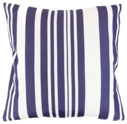 Streetwize Blue Stripes Outdoor Cushion - Pack Of 4