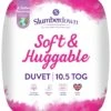 Slumberdown Soft & Huggable 10.5 Tog Duvet - Single -Trend Furniture 1482933 R Z001A