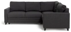 Habitat Seattle Left Corner Fabric Sofa Bed - Charcoal -Trend Furniture 1663123 R Z002A