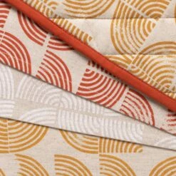 Habitat Block Print Textile Set -Trend Furniture 1935466 R Z003A