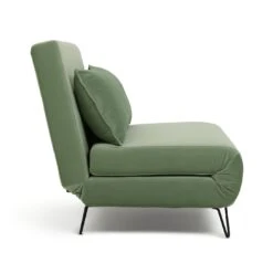 Habitat Roni Single Velvet Chairbed - Mint Green 19 Habitat Roni Single Velvet Chairbed - Mint Green -Trend Furniture 1938669 R Z004A
