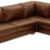Habitat Eton Leather Left Hand Corner Sofa - Tan 2 Habitat Eton Leather Left Hand Corner Sofa - Tan -Trend Furniture 1958278 R Z001A