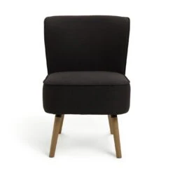 Habitat Eppy Fabric Accent Chair - Charcoal
