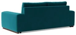Swoon Denver Velvet 2 Seater Sofa- Kingfisher Blue -Trend Furniture 1972601 R Z005A