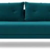 Swoon Kalmar Velvet 3 Seater Sofa- Kingfisher Blue -Trend Furniture 1972931 R Z001A