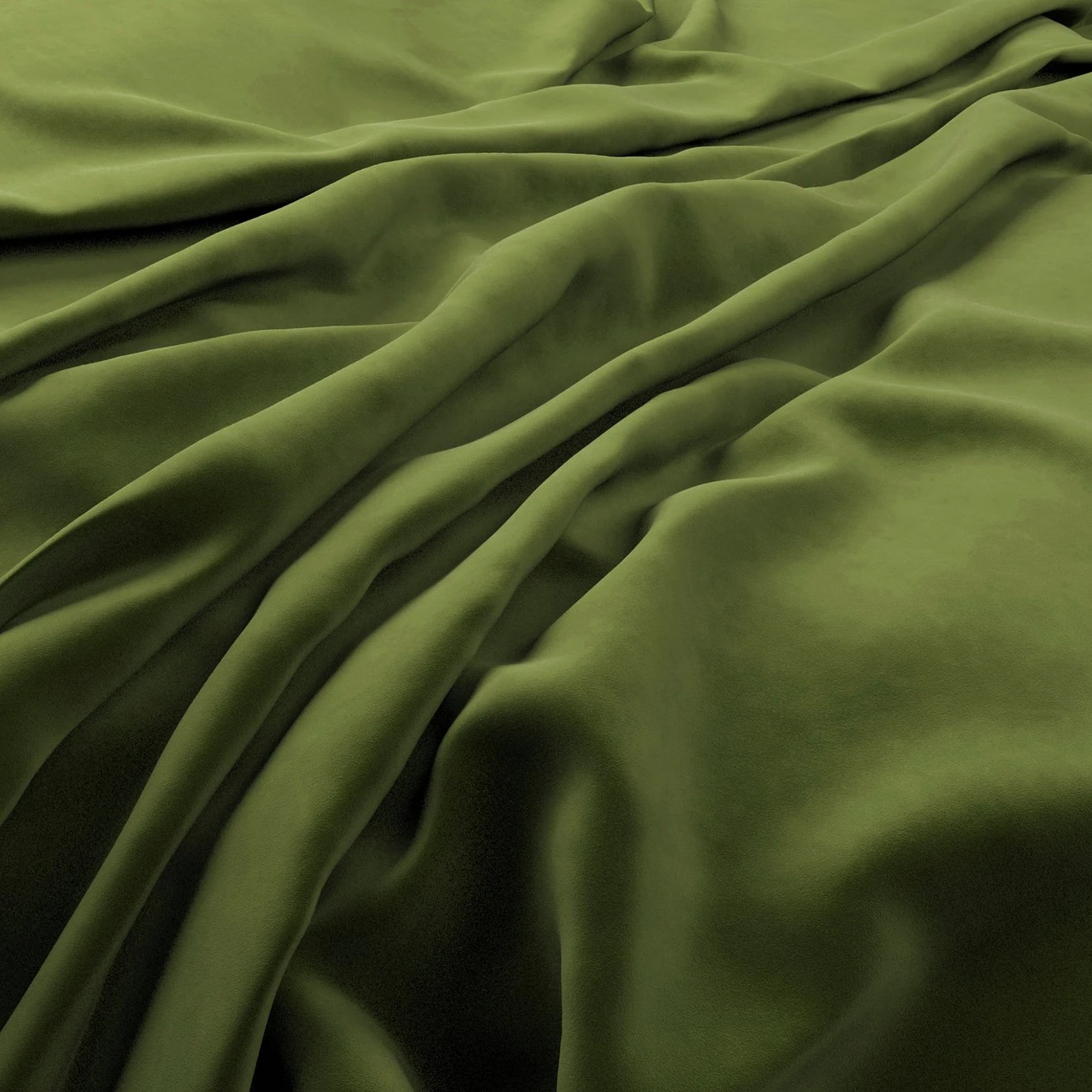 Swoon Turin Velvet Left Hand Corner Sofa - Fern Green 5 Swoon Turin Velvet Left Hand Corner Sofa - Fern Green - Image 3