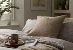 Habitat Boucle Handwoven Cushion - Neutral - 50x50cm -Trend Furniture 1992777 R Z001C