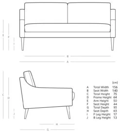 Swoon Turin Velvet 2 Seater Sofa - Burnt Orange -Trend Furniture 1995994 R E001