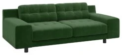 Habitat Hendricks Velvet 3 Seater Sofa - Moss Green -Trend Furniture 1996890 R Z008A