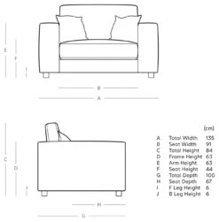 Swoon Althaea Velvet Cuddle Chair - Silver Grey 12 Swoon Althaea Velvet Cuddle Chair - Silver Grey -Trend Furniture 1998180 R E001