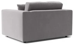 Swoon Althaea Velvet Cuddle Chair - Silver Grey 14 Swoon Althaea Velvet Cuddle Chair - Silver Grey -Trend Furniture 1998180 R Z004A