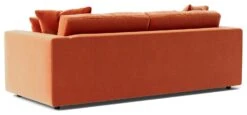 Swoon Althaea Velvet 3 Seater Sofa - Burnt Orange -Trend Furniture 1998647 R Z005A