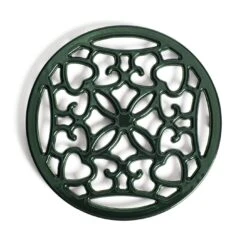 Habitat Cast Iron Trivet - Green 8 Habitat Cast Iron Trivet - Green -Trend Furniture 2004932 R Z002A