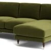 Swoon Charlbury Velvet Right Hand Corner Sofa - Fern Green -Trend Furniture 2006277 R Z001A