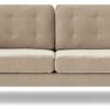 Swoon Porto Velvet 3 Seater Sofa - Taupe -Trend Furniture 2007001 R Z001A